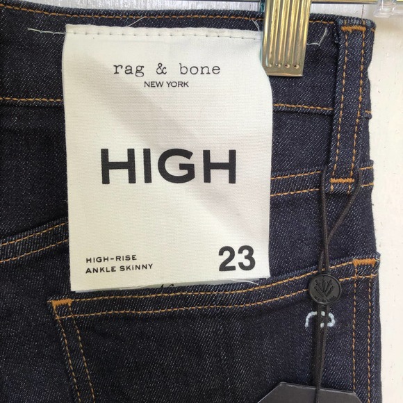 Rag & Bone | NWT Nina High Rise Skinny Jeans - Picture 7 of 7